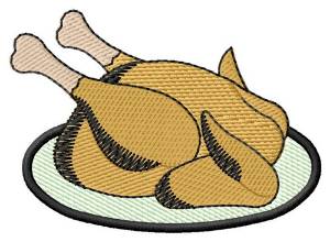 Picture of Roast Chicken Machine Embroidery Design