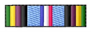 Picture of Armed Forces Expeditionary Ribbon Machine Embroidery Design