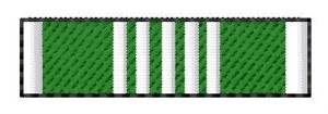Picture of Army Commendation Ribbon Machine Embroidery Design