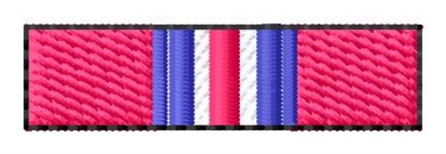 Army Valorous Unit Ribbon Machine Embroidery Design