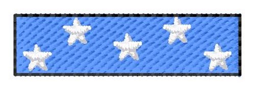 Medal of Honor Ribbon Machine Embroidery Design