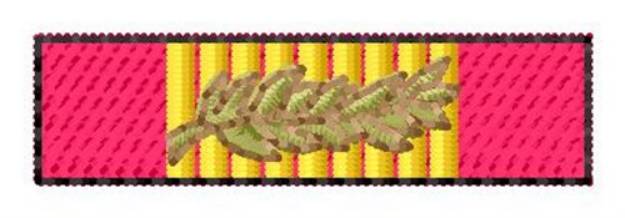 Picture of Vietnam Galla Cross Unit Ribbon Machine Embroidery Design