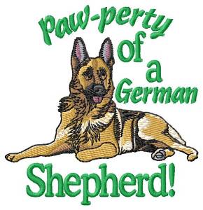Picture of Shepherd Pawperty Machine Embroidery Design