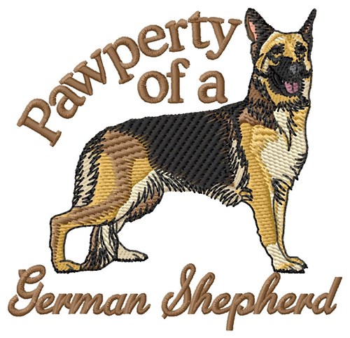 Shepherd Pawperty Machine Embroidery Design
