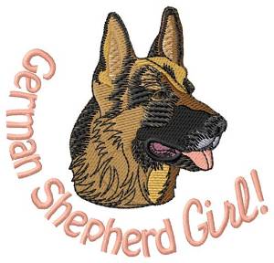 Picture of Shepherd Girl Machine Embroidery Design
