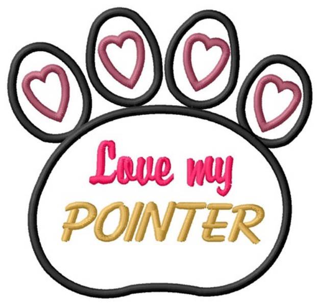 Picture of Pointer Machine Embroidery Design