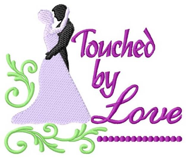 Picture of Touched By Love Machine Embroidery Design