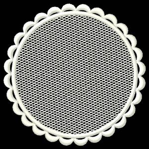 Picture of FSL Blank Circle Machine Embroidery Design