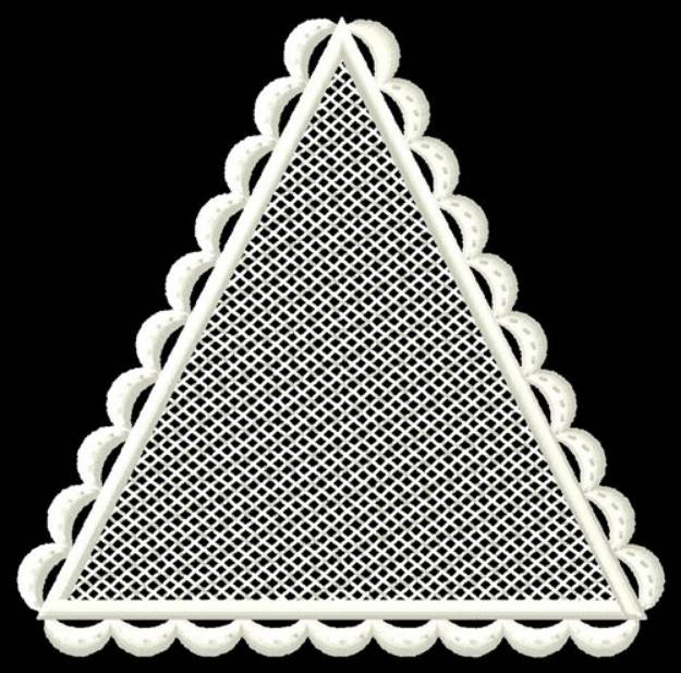 Picture of FSL Blank Triangle Machine Embroidery Design