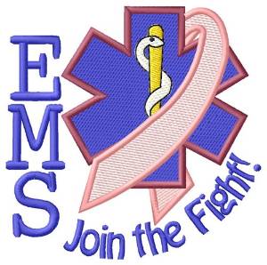 Picture of EMS Join the Fight Machine Embroidery Design