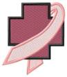 Picture of Rescue Pink Ribbon Machine Embroidery Design