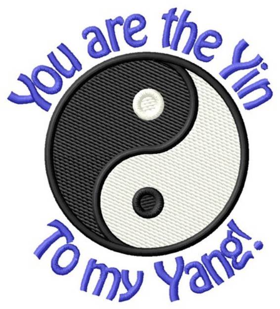 Picture of Yin to My Yang Machine Embroidery Design