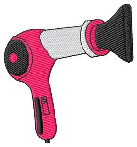 Picture of Blow Dryer Machine Embroidery Design