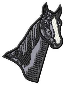 Picture of American Saddle Horse Head Machine Embroidery Design