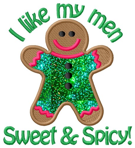Sweet & Spicy Applique  Machine Embroidery Design