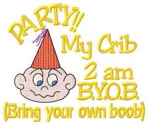 Picture of Party BYOB Machine Embroidery Design