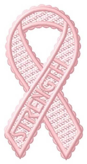 Picture of FSL Strength Ribbon Machine Embroidery Design