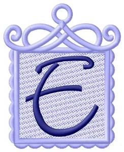 Picture of FSL Ornament E Machine Embroidery Design