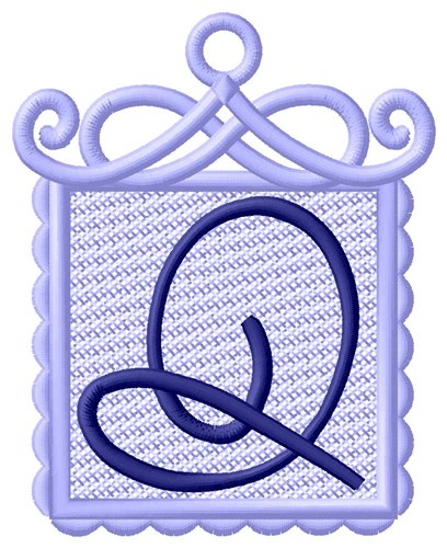 FSL Ornament Q Machine Embroidery Design