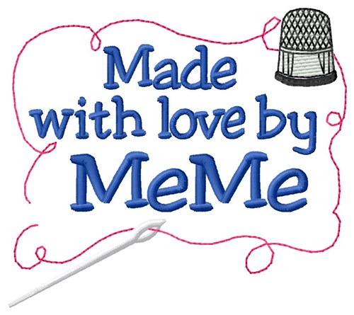 Made By MeMe Machine Embroidery Design