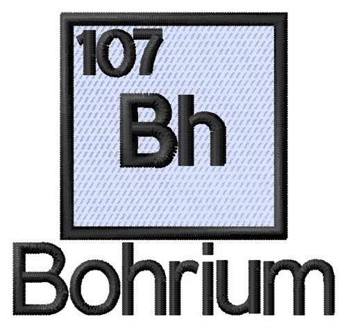 Bohrium Machine Embroidery Design