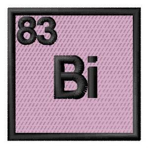 Picture of Atomic Number 83 Machine Embroidery Design