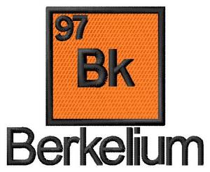 Picture of Berkelium Machine Embroidery Design