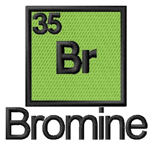 Bromine Machine Embroidery Design