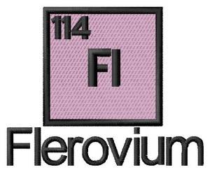 Picture of Flerovium Machine Embroidery Design