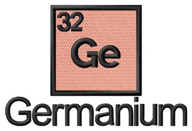 Picture of Germanium Machine Embroidery Design