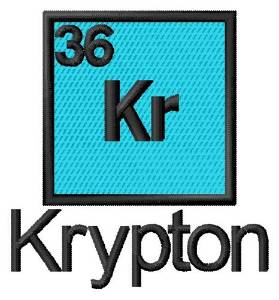 Picture of Krypton Machine Embroidery Design