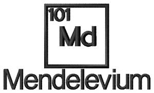 Picture of Mendelevium Machine Embroidery Design