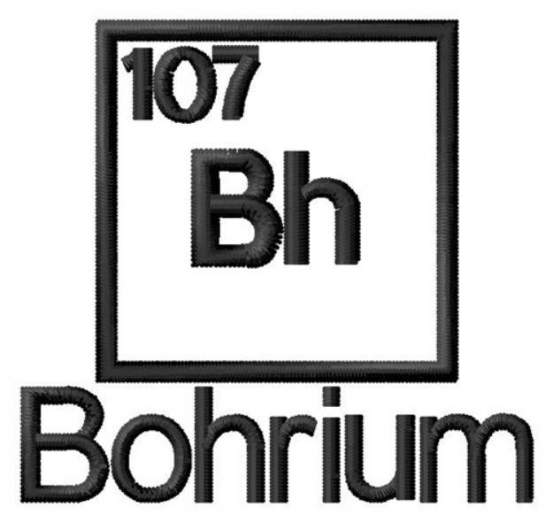 Picture of Bohrium Machine Embroidery Design