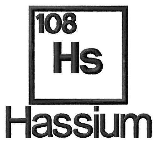 Hassium Machine Embroidery Design