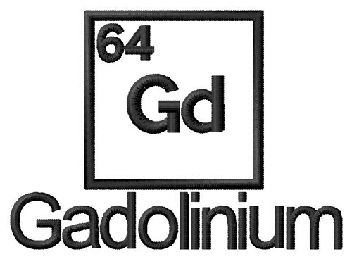Gadolinium Machine Embroidery Design