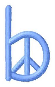 Picture of Blue Peace b Machine Embroidery Design