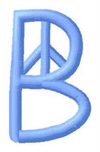 Picture of Blue Peace B Machine Embroidery Design