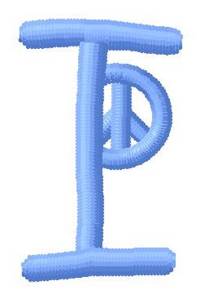 Picture of Blue Peace I Machine Embroidery Design