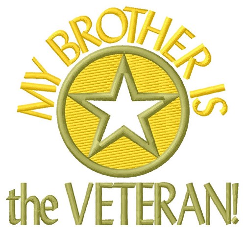 Brother The Veteran Machine Embroidery Design