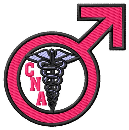 Male C.N.A. Machine Embroidery Design