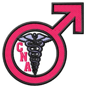 Picture of Male C.N.A. Machine Embroidery Design