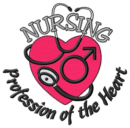 Nursing Profession Machine Embroidery Design