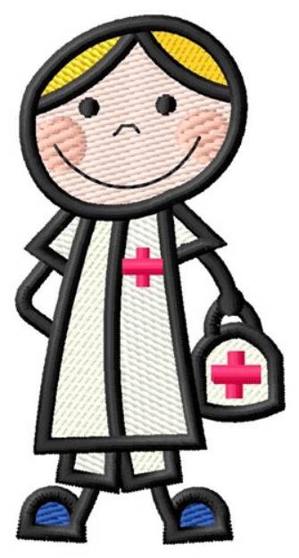 Picture of Stick Doctor Machine Embroidery Design
