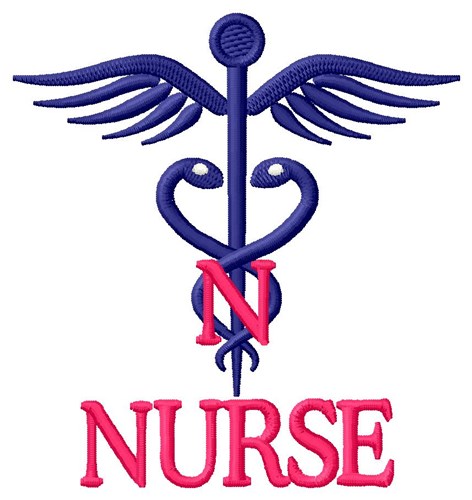 Nurse Machine Embroidery Design