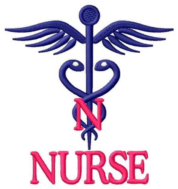 Picture of Nurse Machine Embroidery Design
