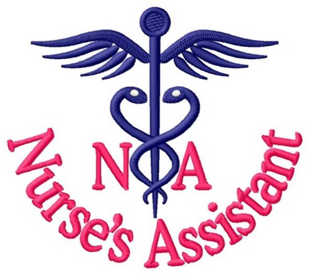 Picture of Nurses Assistant Machine Embroidery Design