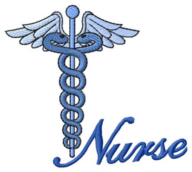 Picture of Nurse Machine Embroidery Design