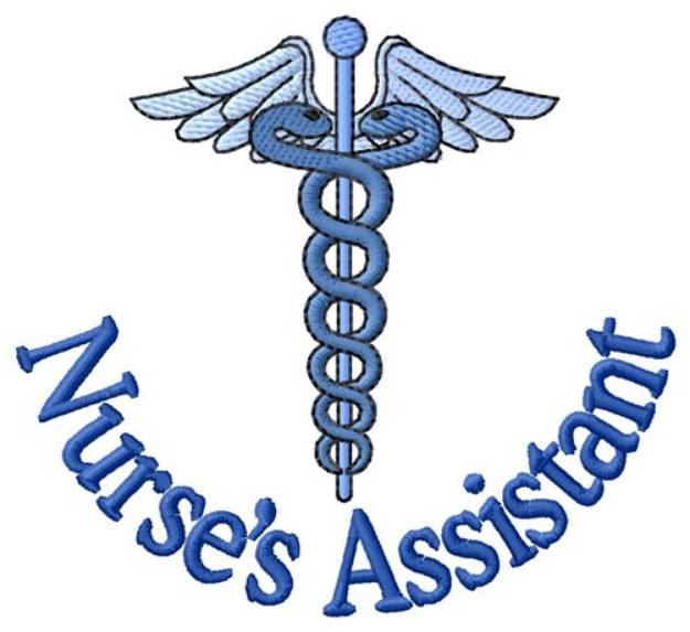 Picture of Nurses Assistant Machine Embroidery Design