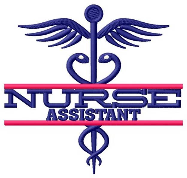 Picture of Nurse Assistant Machine Embroidery Design