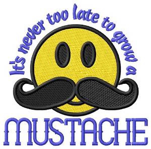 Picture of Never Too Late Machine Embroidery Design